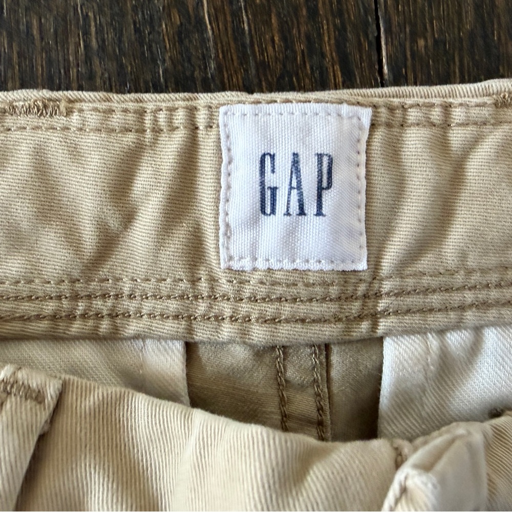 GAP Light Khaki Casual Trousers 28 x 30 - Picture 4 of 6